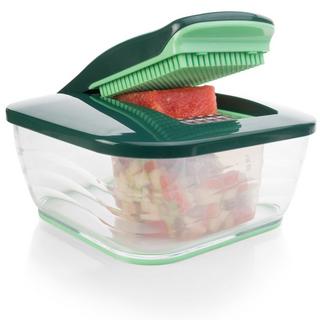 Genius Boîte de collecte Nicer Dicer Chef, lot de 6, vert  