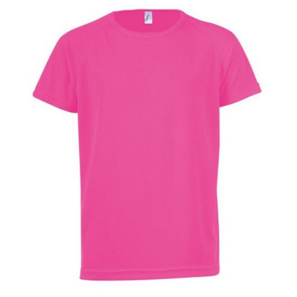 Image of Tshirt Sporty, Kurzarm Jungen Pink W52