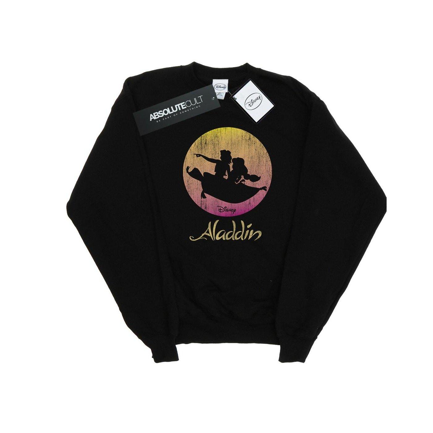 Image of Aladdin Flying Sunset Sweatshirt Herren Schwarz XL