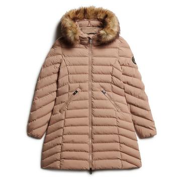 giacca media da fuji faux fur