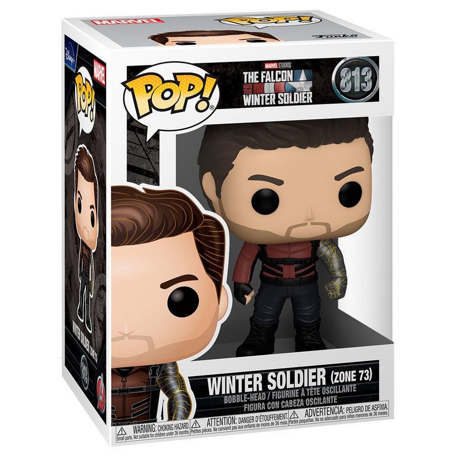 Funko  Figurine POP Marvel Le Faucon et le Soldat de l'Hiver - Soldat de l'Hiver Zone 73 
