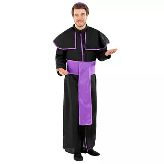 Tectake Costume da uomo - Padre Benedetto