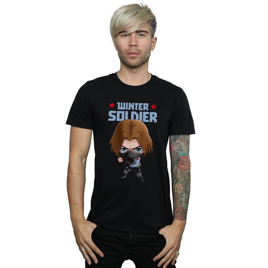 MARVEL Winter Soldier Chibi T-Shirt  