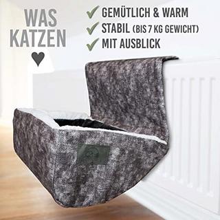 Alopini  Canapé chauffant | Convient également aux grands chats I Chauffage de lit pour chat Grotte suspendue pour chat Chauffage hamac Chauffage canapé chats 