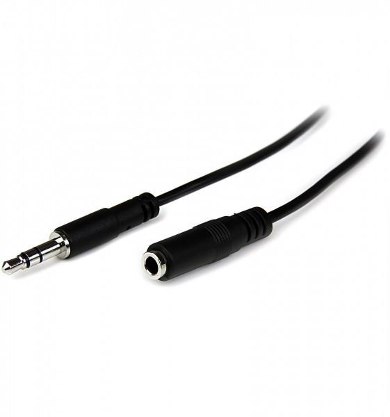 Image of StarTech.com 2m 3,5mm Stereo Klinkenverlängerung / Audio-Verlängerungskabel - St/Bu