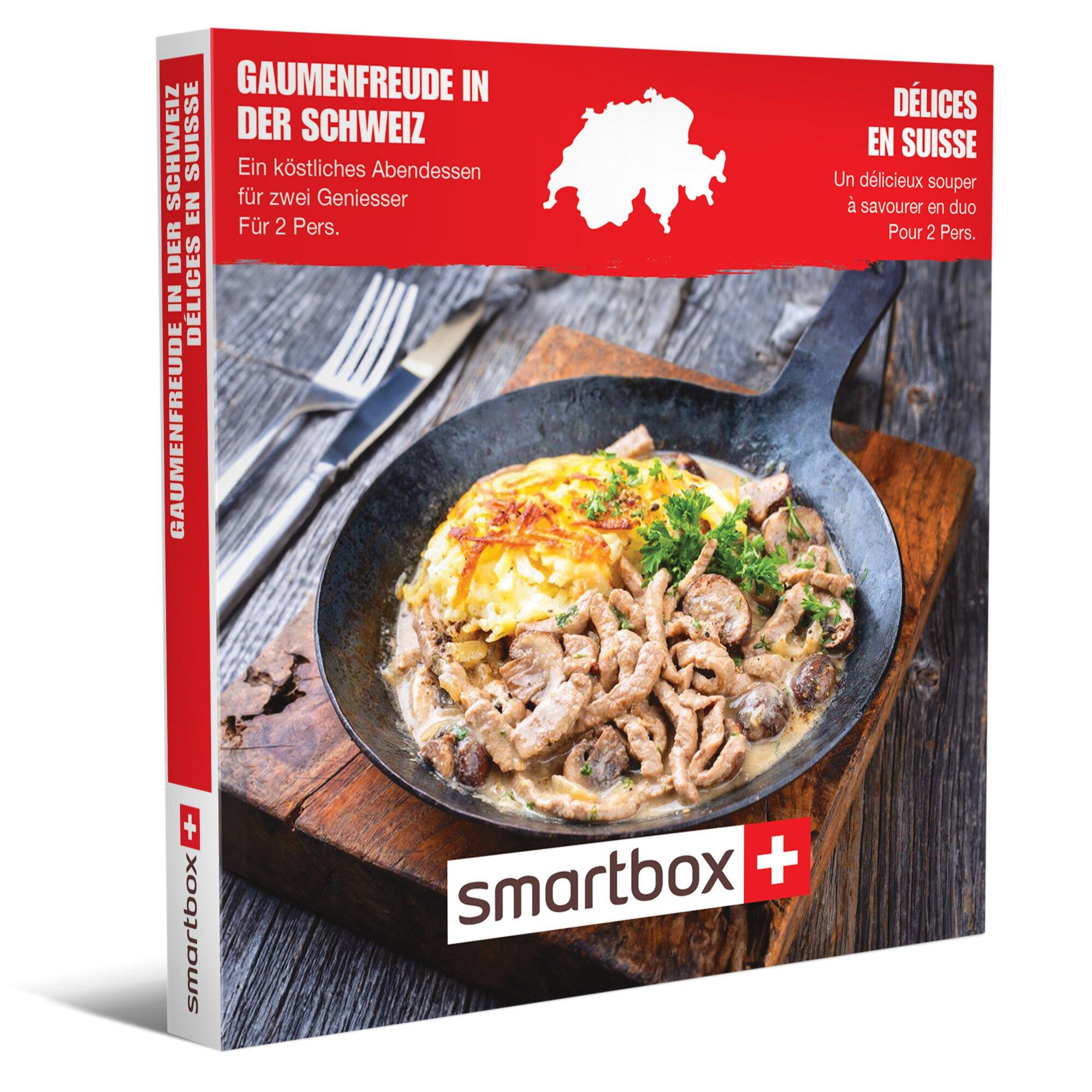 Smartbox  Piaceri culinari in Svizzera - Cofanetto regalo 