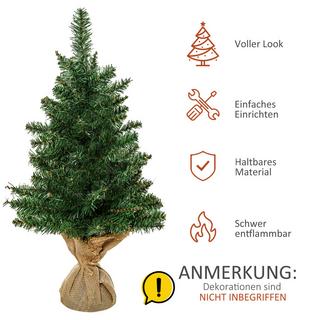 HOMCOM Weihnachtsbaum  