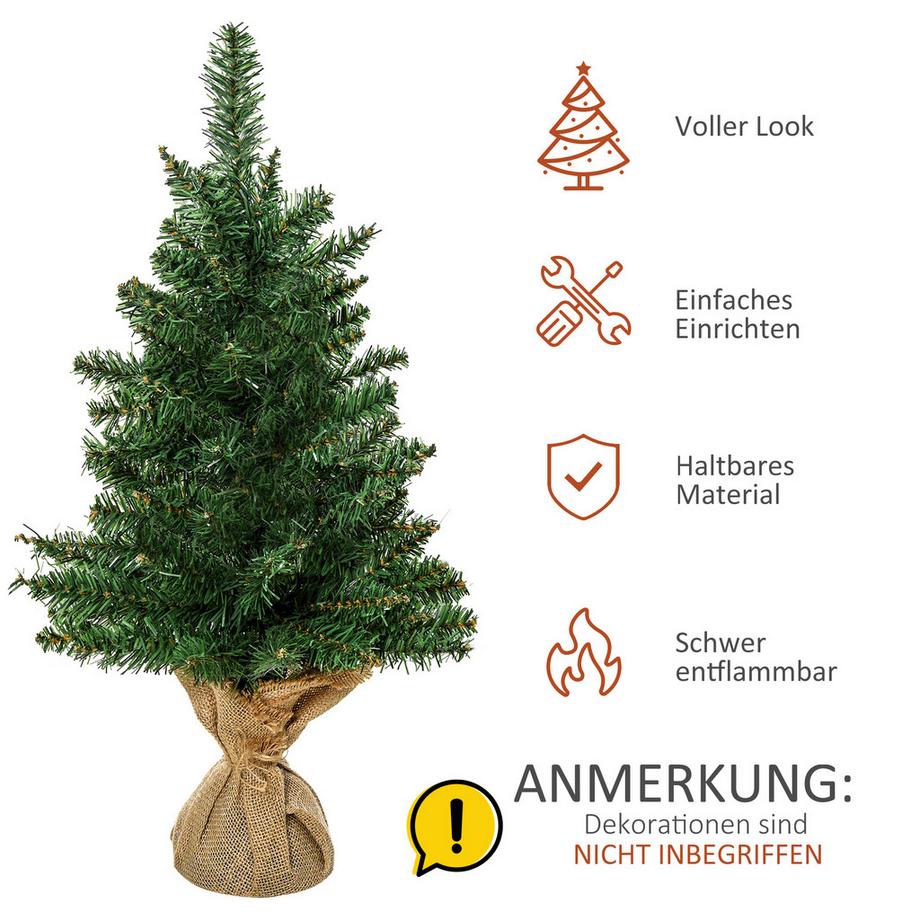 HOMCOM Weihnachtsbaum  