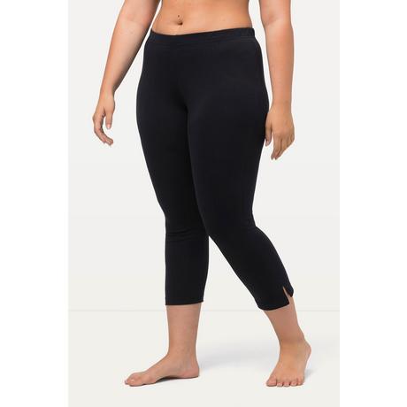 Ulla Popken  Pantalon corsaire longueur 7/8, taille élastique - jusqu'au 68/70 