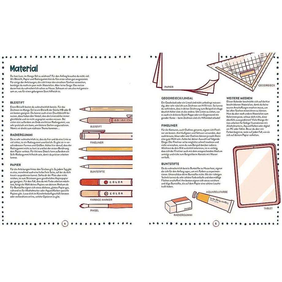 Frech Merry Manga Christmas. Das Adventskalender-Buch  