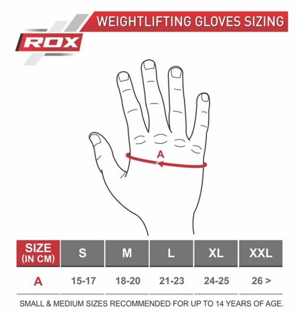 RDX SPORTS  RDX T2 Touchscreen-freundliche Vollfinger-Fitness-Handschuhe 