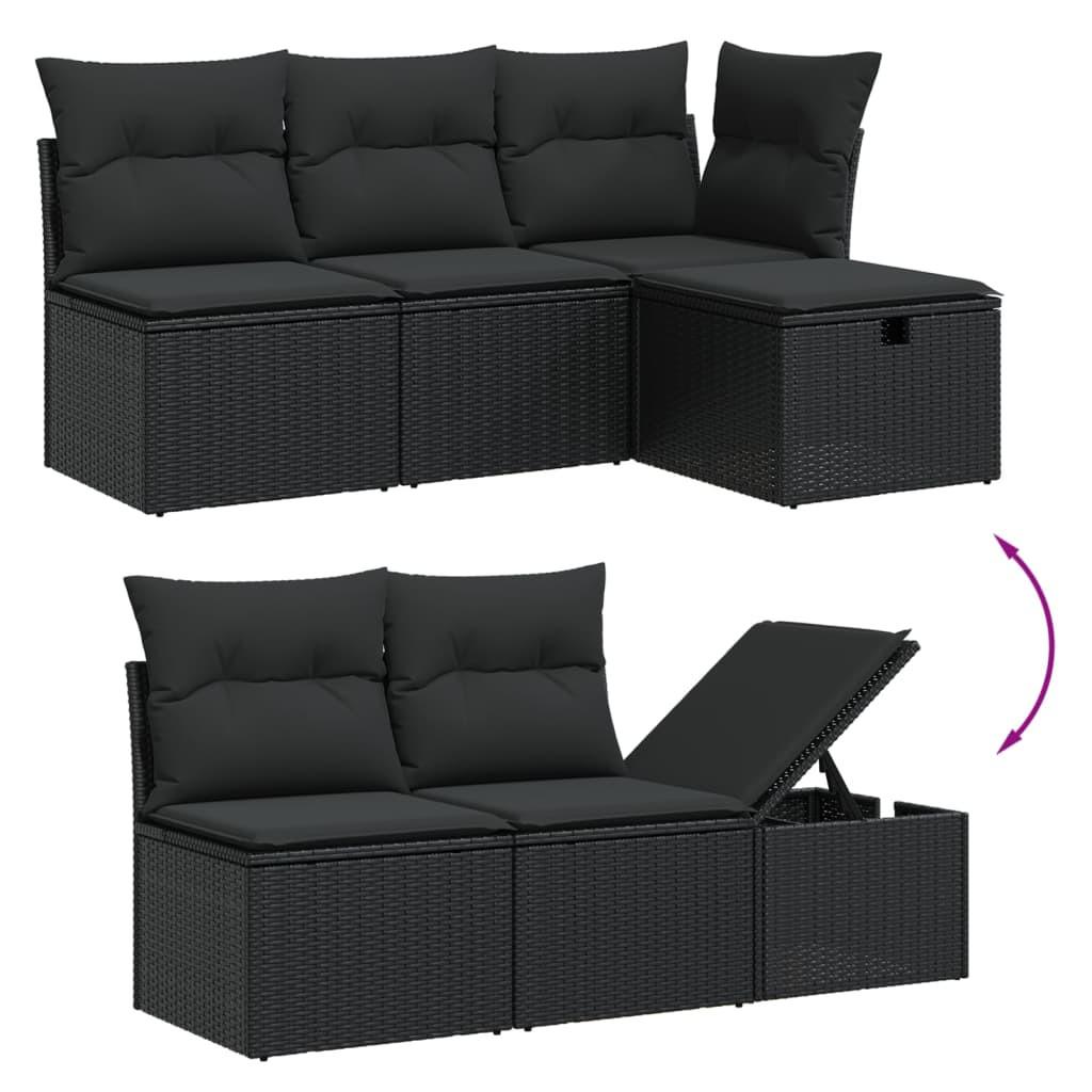 VidaXL Garten sofagarnitur poly-rattan  