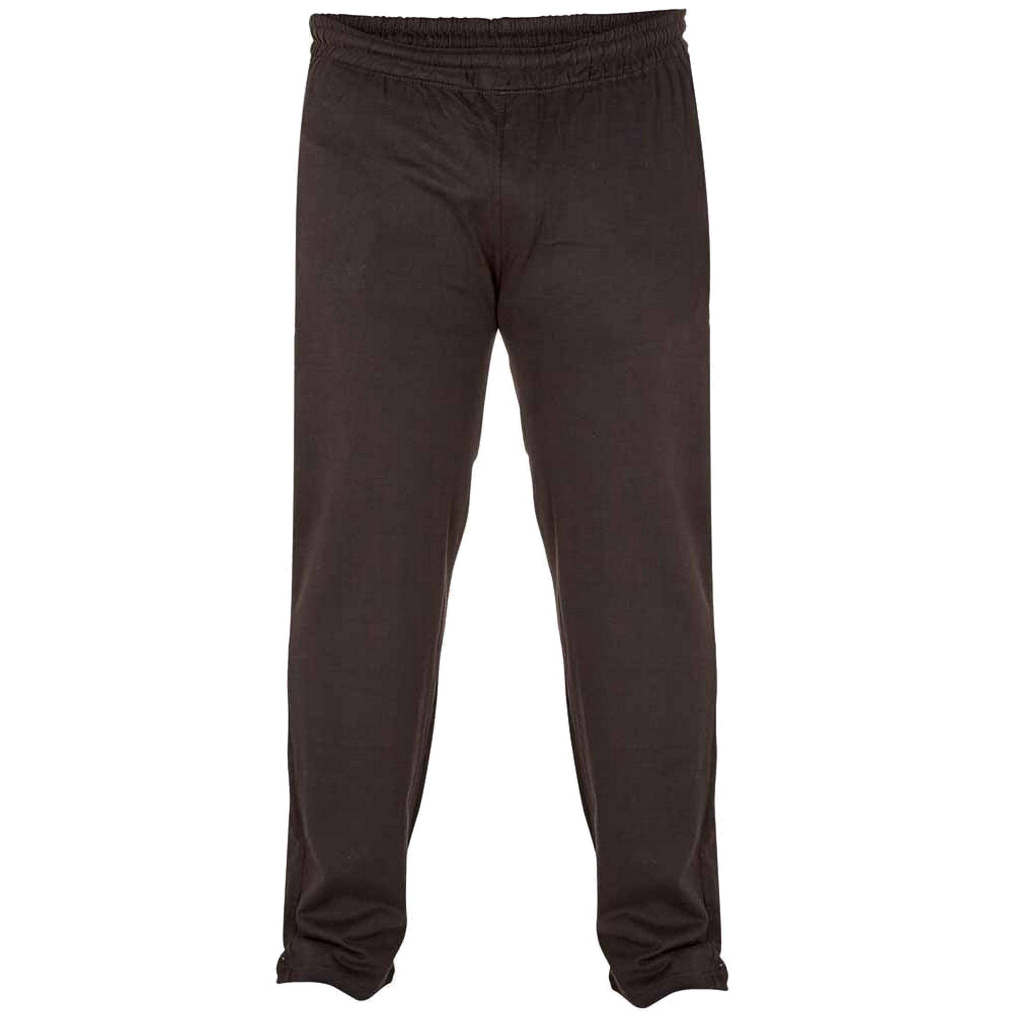 Image of Kingsize Rory Leichte Fleece Jogging Hose Herren Schwarz XL