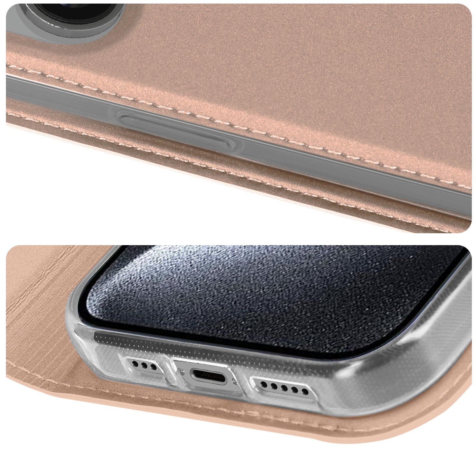 DuxDucis  Dux Ducis Hülle iPhone 15 Pro Rosegold 