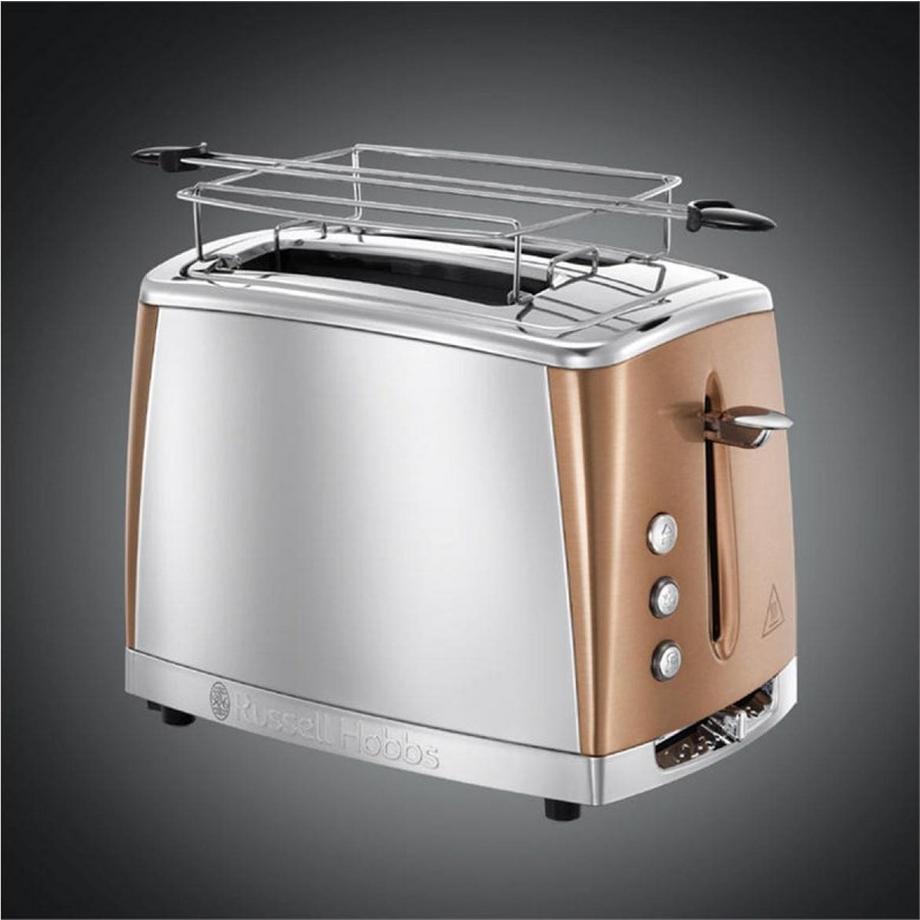 Russell Hobbs Toaster Luna Copper Silber  