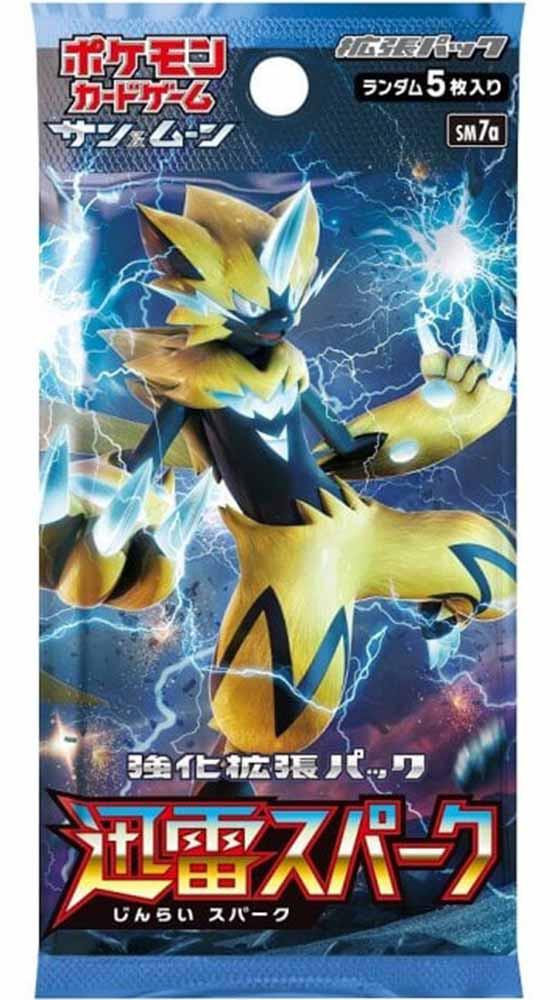 Pokémon  Thunderclap Spark (sm7a) Booster 