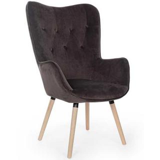 mutoni Fauteuil Juliet Marmot Velvet  