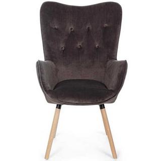 mutoni Fauteuil Juliet Marmot Velvet  