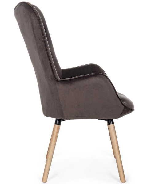 mutoni Fauteuil Juliet Marmot Velvet  