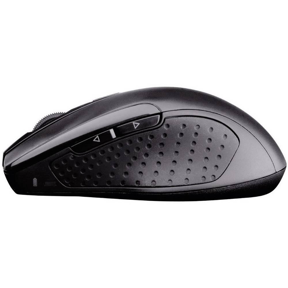 Cherry  MW 3000 Mouse Senza fili, Senza fili (radio) Infrarossi Nero 5 Tasti 1750 dpi Ergonomico 