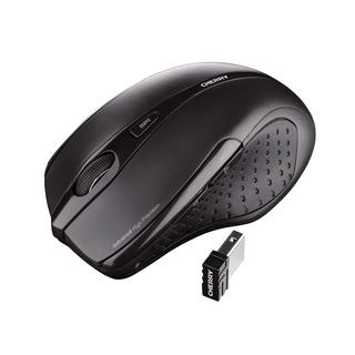 Cherry  MW 3000 Mouse Senza fili, Senza fili (radio) Infrarossi Nero 5 Tasti 1750 dpi Ergonomico 