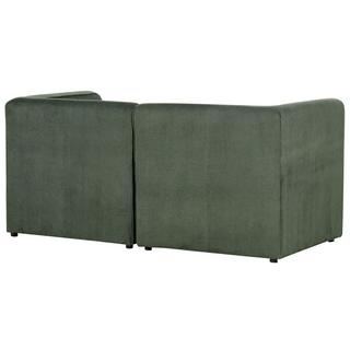 Beliani 2 Sitzer Sofa aus Cord Modern LEMVIG  