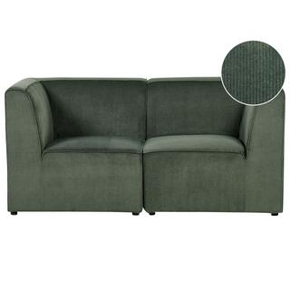 Beliani 2 Sitzer Sofa aus Cord Modern LEMVIG  