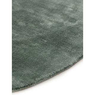 Benuta Tapis en viscose Ovale Nela Vert clair  