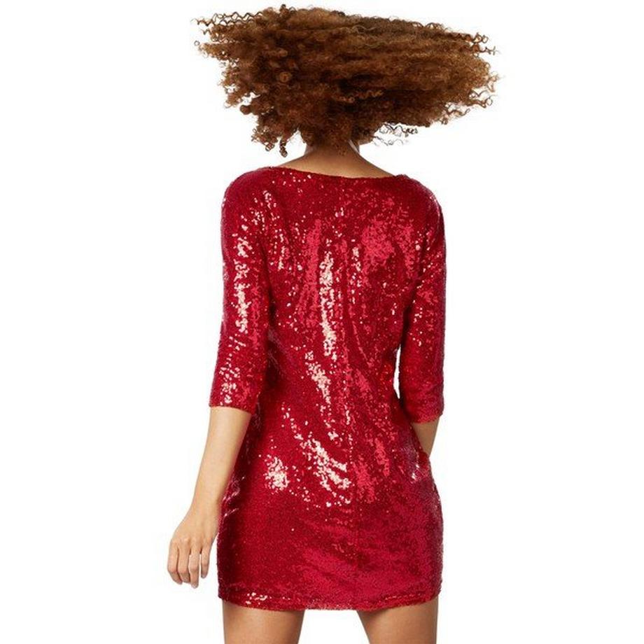 Tectake Abito Paillettes Manica Lunga  