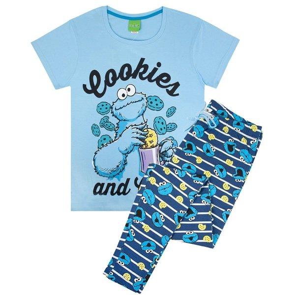 Image of Plätzchen Monster Pyjama Unisex Blau M