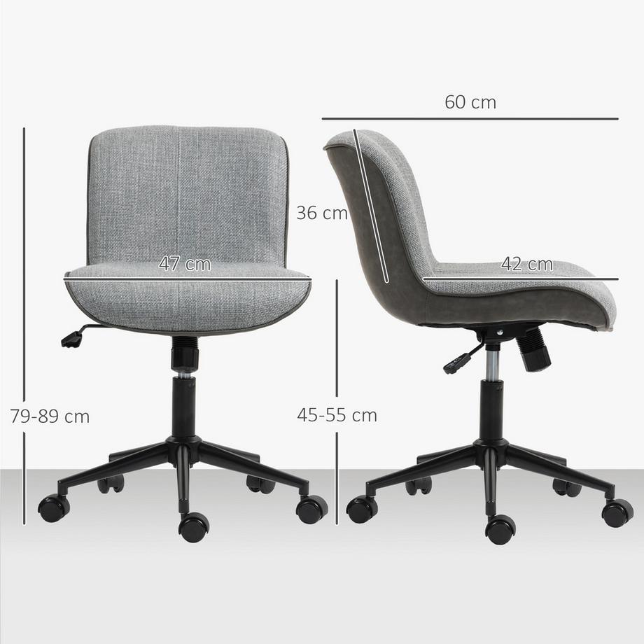 HOMCOM Chaise de bureau  