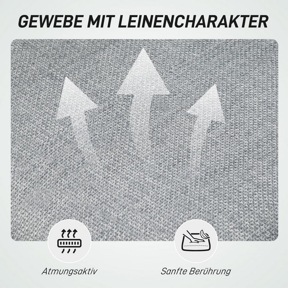 HOMCOM Chaise de bureau  