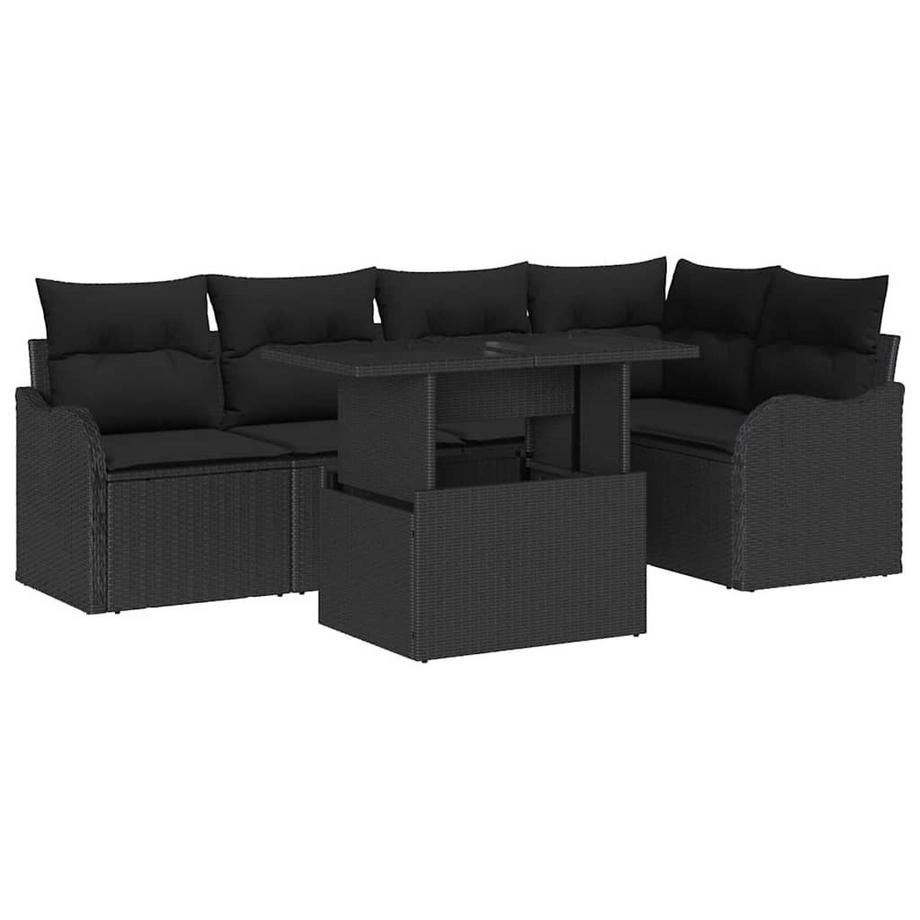 Set da pranzo per esterni Polyrattan