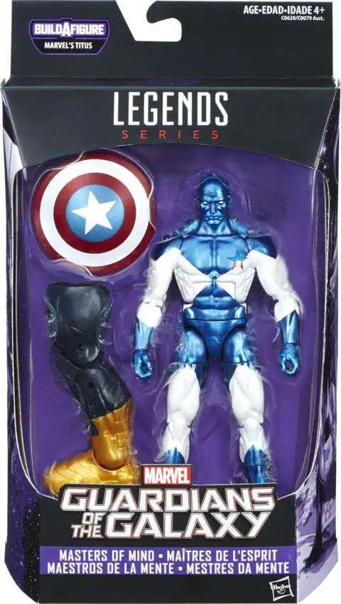 Hasbro  Guardians of the Galaxy Vol. 2 Marvel Legends Titus Series Vance Astro Action Figure [Masters of Mind] 