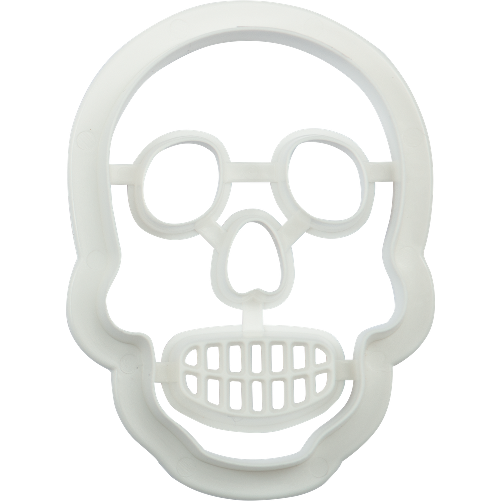 Decora Präge- & Ausstecher Set Totenkopf und Kürbis, 2-teilig  