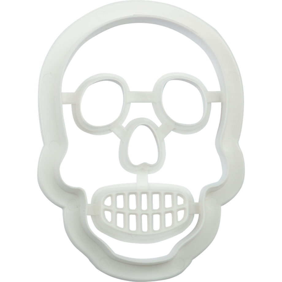 Decora Präge- & Ausstecher Set Totenkopf und Kürbis, 2-teilig  