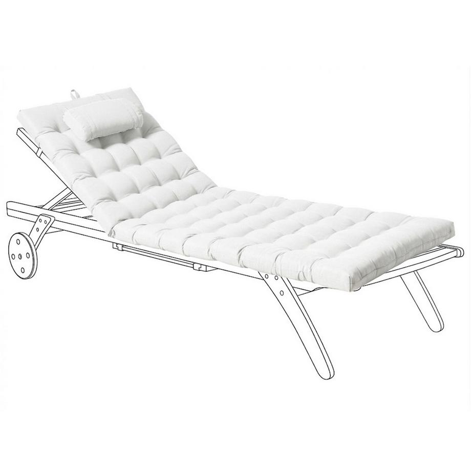 Coussin de transat extérieur en Polyester  CESANA PREMIUM