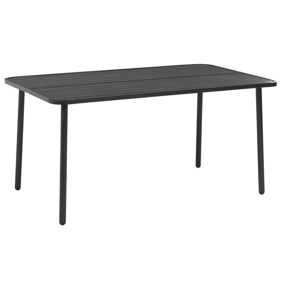 VidaXL Ensemble de jardin acier  