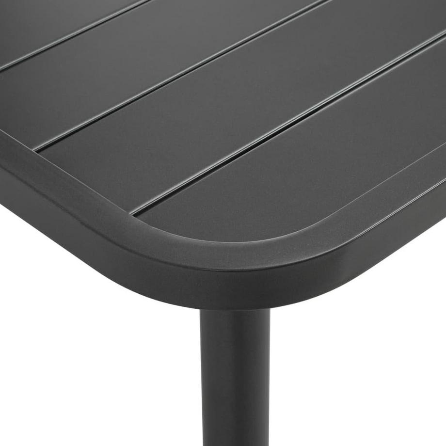 VidaXL Ensemble de jardin acier  