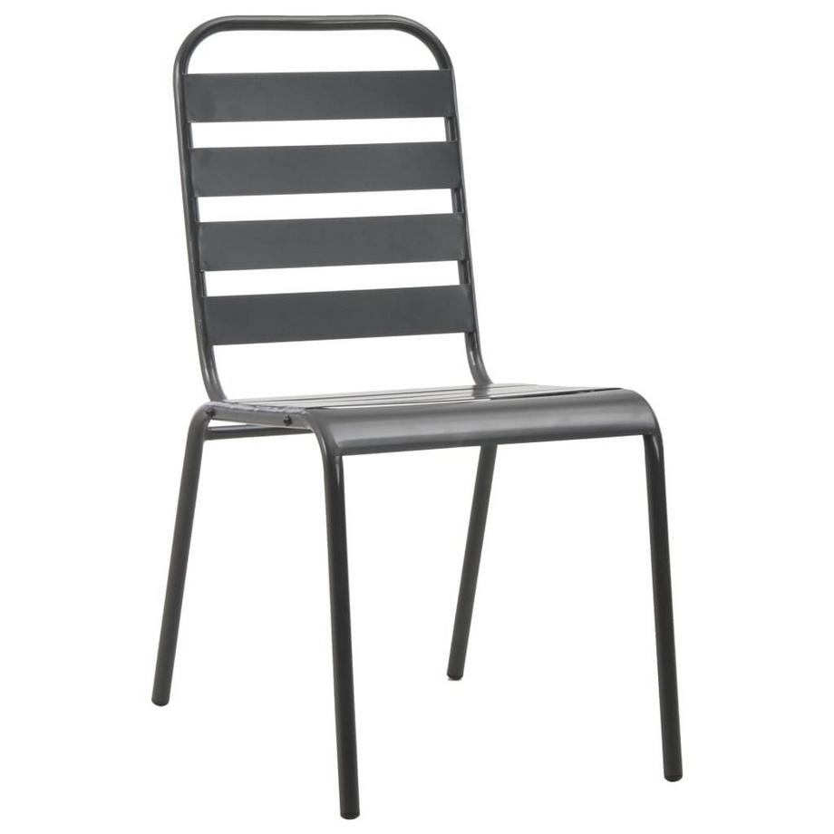 VidaXL Ensemble de jardin acier  