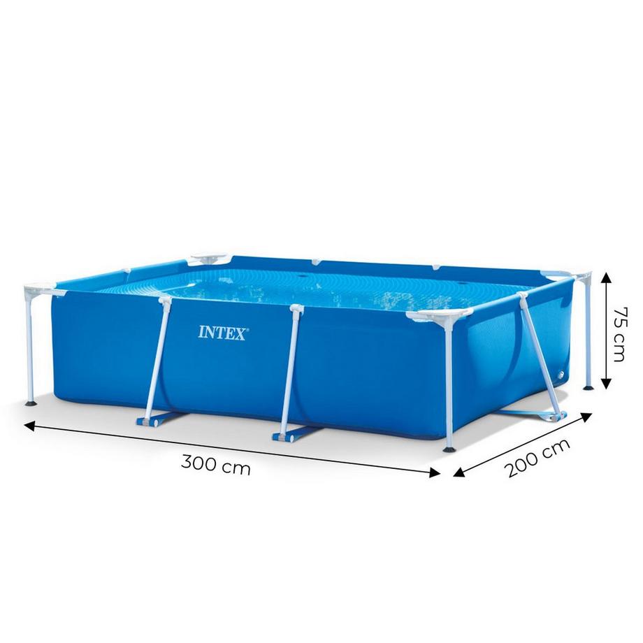 Intex  Piscine de jardin cadre rectangulaire 3x2m Intex 