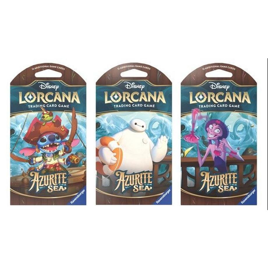 Ravensburger  Disney Lorcana 6 : Azurite Sea Booster Pack - EN 