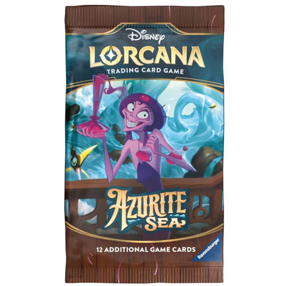 Ravensburger  Disney Lorcana 6 : Azurite Sea Booster Pack - EN 