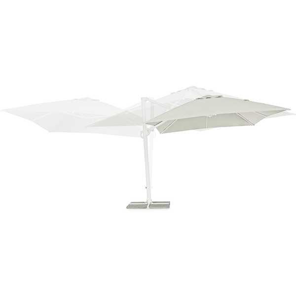 mutoni Ampelschirm Eden 300x400 weiss natur  