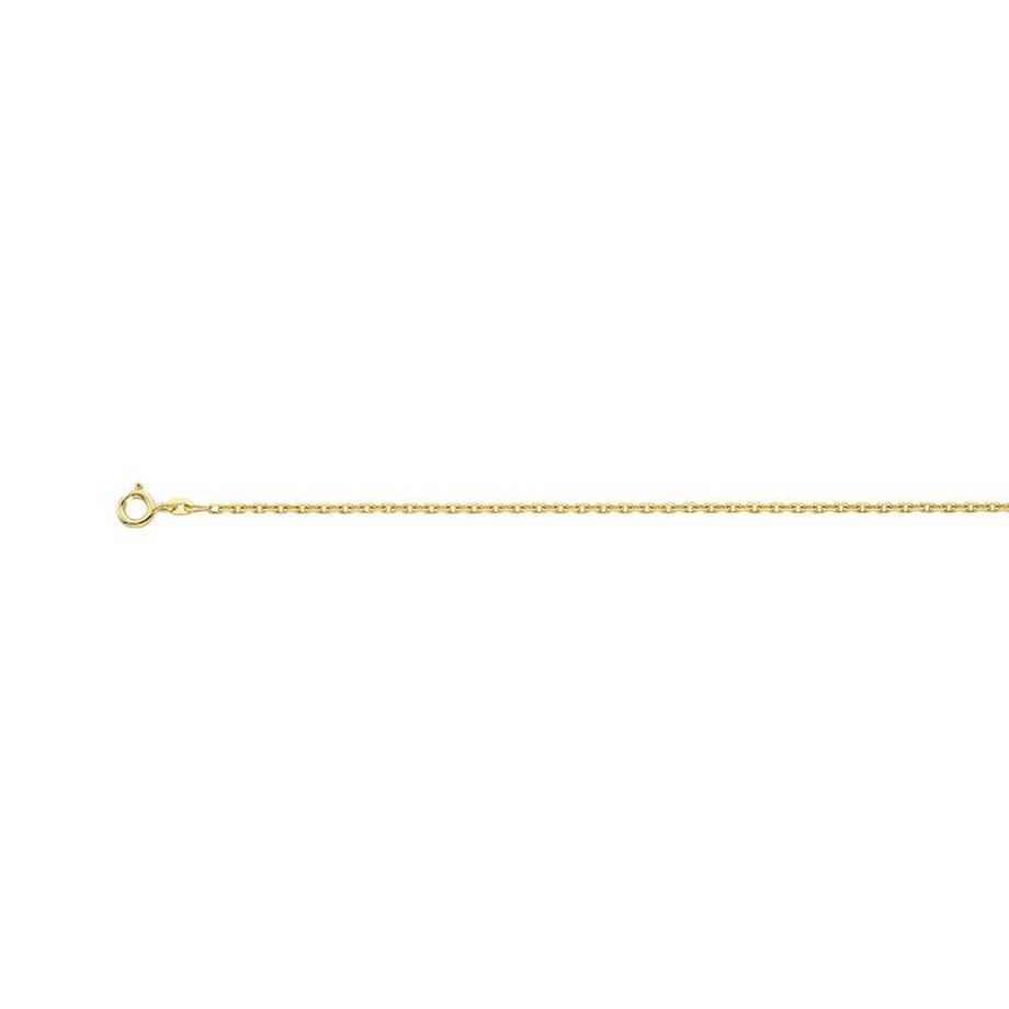 MUAU Schmuck  Collier Anker Gelbgold 585, 1.8mm, 60cm 