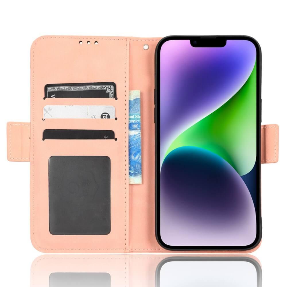 Cover-Discount  iPhone 15 Plus - Étui avec fentes pour cartes 