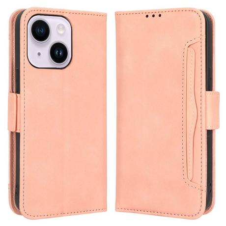 Cover-Discount  iPhone 15 Plus - Etui mit vielen Kartenfächer 