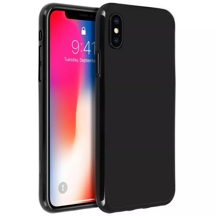 Avizar Apple iPhone X Silikon Case Schwarzonline kaufen MANOR