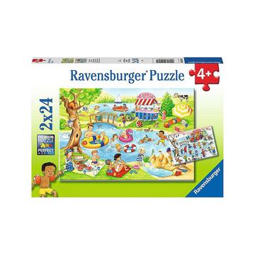 Puzzle Freizeit am See (2x24)