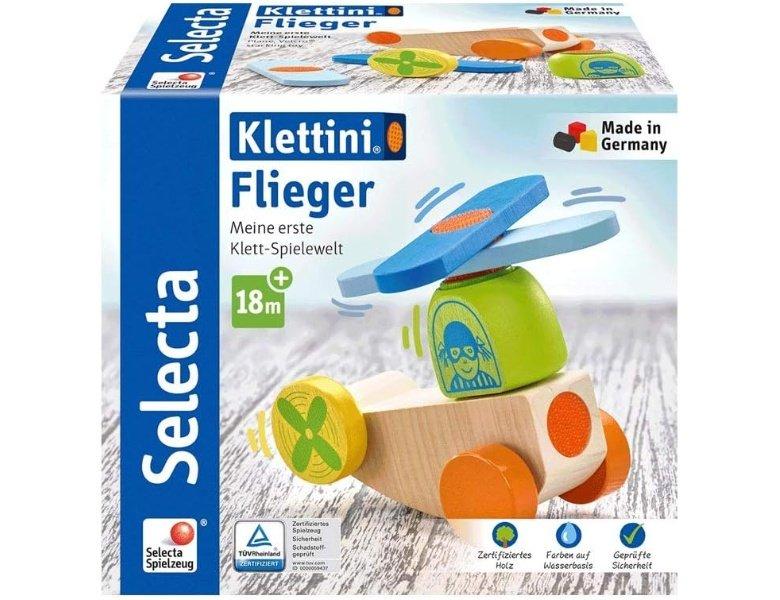 SELECTA  Klett-Stapelspielzeug Flieger 